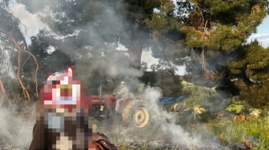 Orman sınırında ateş yakan 2 kişiye para cezası kesildi