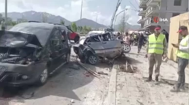 Onlarca aracı ezdi, yol savaş alanına döndü