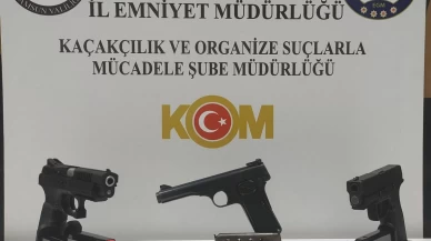 Samsun'da ruhsatsız silah operasyonu