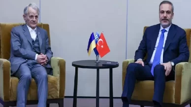 Bakan Fidan, Kırım Tatarlarının Milli Lideri Kırımoğlu'nu kabul etti
