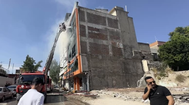 Yastık imalathanesinde yangın çıktı!