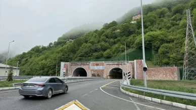 Yeni Zigana Tüneli'nden 2 yılda 3 milyon 490 bin araç geçti