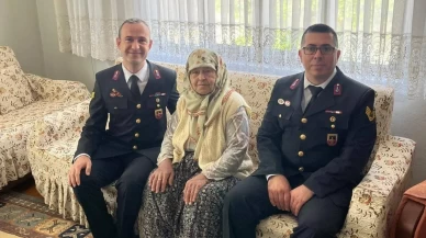 Jandarma, şehit annelerini unutmadı