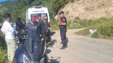 Bursa'da elektrikli bisiklet devrildi