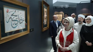 Emine Erdoğan'dan İslam Sanatları Fuarı paylaşımı