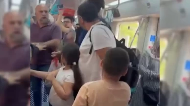 Çocuklarının yanında babaya yumruk!