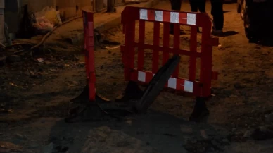 Bayrampaşa'da rögarda patlama; sokak trafiğe kapatıldı