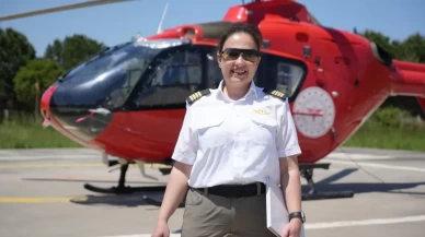 Türkiye'nin tek kadın helikopter pilotu: Bu işin cinsiyeti yok