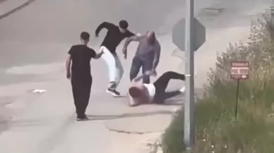 Elazığ’da iki grup arasında tekmeli yumruklu kavga