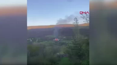 Beşdere küller içinde! Tokat’ta alevler 3 evi yuttu