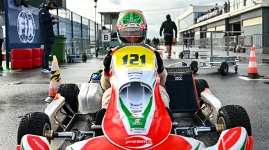 Alp Aksoy, WSK Euro Serisi'nde podyuma çıktı