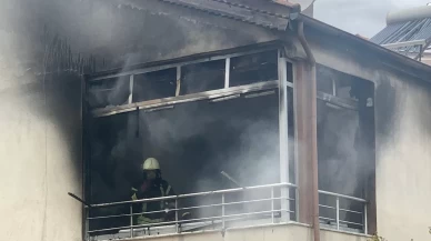 Eski eşi ile tartışan koca bezinle evini yaktı