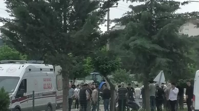 Bisikletli Hasan'a kamyon çarptı