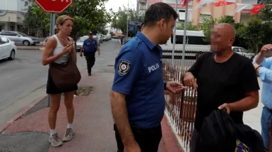 Antalya'da Rus turist akıllı saatini adım adım takip etti