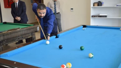 19 Mayıs Bilardo Turnuvası başladı