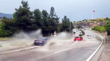 Karabük'te fırtına ve yağmur etkili oldu