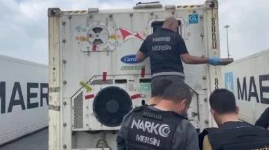 Mersin'de dev uyuşturucu operasyonu