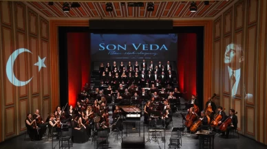 Ankara Devlet Opera ve Balesi "Son Veda-Beni Hatırlayınız" konseri düzenledi