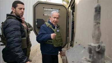 Görülmemiş alarm seviyesi! Netanyahu'nun koruma ekibi yüzlerini bile gizliyor