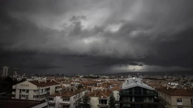Ankara için fırtına uyarısı!