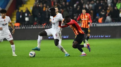 Galatasaray-Kayserispor maçı ilk 11'leri belli oldu