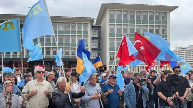 Kırım Tatar Türkleri'nin Sürgünü'nün 81. yıl dönümü Ulus Meydanı'nda anıldı