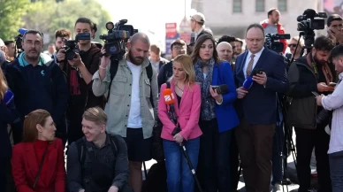 İstanbul barış müzakerelerine yerli ve yabancı basın mensupları yoğun ilgi gösterdi