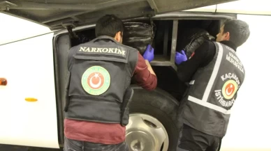 233 kilo 988 gram uyuşturucu ele geçirildi