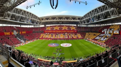 Galatasaray taraftarından özel koreografi
