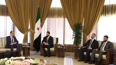 MİT Başkanı Kalın'dan Suriye'de kritik temaslar... Şara'ya ''yanındayız'' mesajı