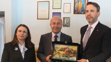 Bakan Bayraktar, Başkan Çakır'ı ziyaret etti