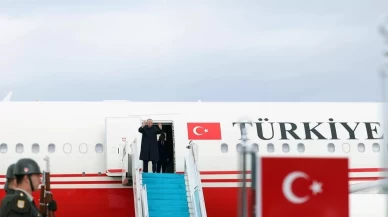 Cumhurbaşkanı Erdoğan Arnavutluk'a gitti