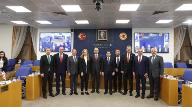 KKTC heyetinden TBMM Plan ve Bütçe Komisyonu'na ziyaret