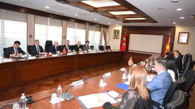 Bakan Şimşek, Kuzey Makedonya'lı mevkidaşı Koçovska ile görüştü