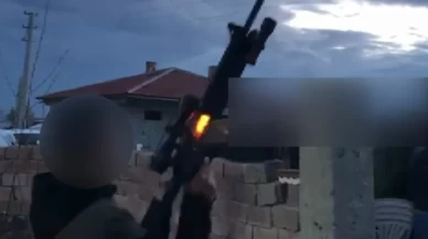 Aksaray’da silahlı maganda operasyonu