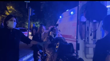 Işık ihlali kaza getirdi! Kırmızı ışıkta geçen otomobil taksiye çarptı