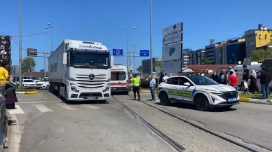 Zonguldak'ta tırın çarptığı yaşlı kadın öldü