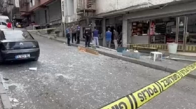 Güngören'de iş yerinde korkutan patlama