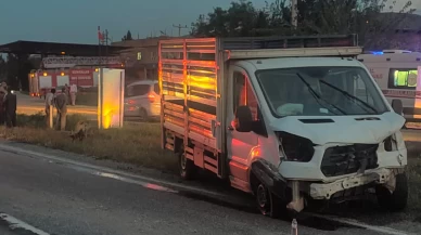 Siirt'te kamyonet ile hafif ticari araç çarpıştı, 4 kişi yaralandı