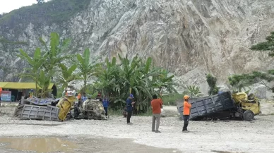 Endonezya'da taş ocağında dehşet!