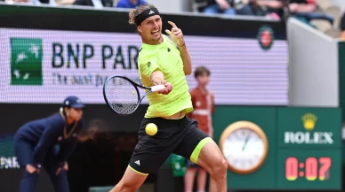 Zverev, Fransa Açık'ta ikinci tura yükseldi