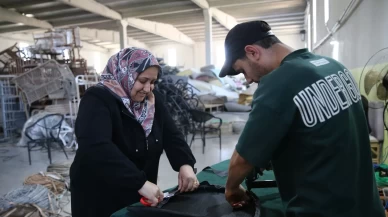 Kadın girişimci açtığı fabrikada binlerce mobilya takımı üretiyor