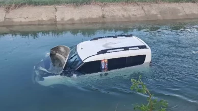 Sulama kanalına düşen adam yardım tekliflerini reddetti