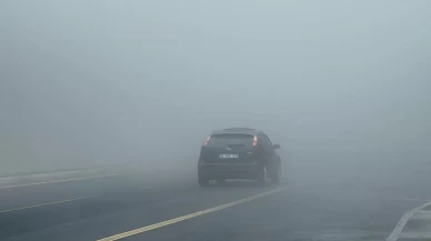 Bolu Dağı'nda sis etkili oldu