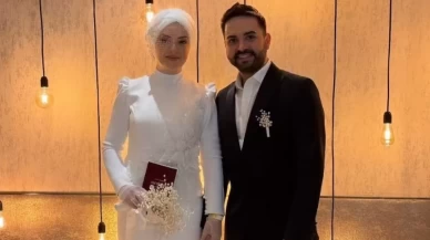 Kadir Ezildi ve Gamze Türkmen evlendi! Nikah kareleri gündem oldu