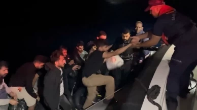 Çanakkale’de 37 kaçak göçmen ile 2 göçmen kaçakçısı yakalandı