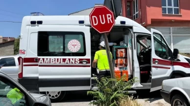 Tavşanlı'da trafik kazası: 2 yaralı