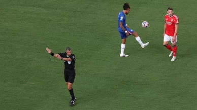 Benfica-Chelsea maçı aranın ardından devam etti