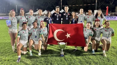 Kadın 7’li Ragbi Milli Takımı namağlup şampiyon oldu