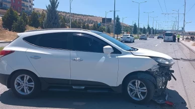 Malatya’da iki ayrı trafik kazasında 2 kişi yaralandı